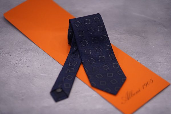 ネクタイ ブルー｜Albeni1905 Made in Italy
