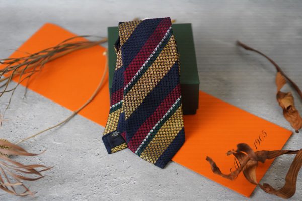 ネクタイ ストライプ/5color|Albeni1905 Made in Italy