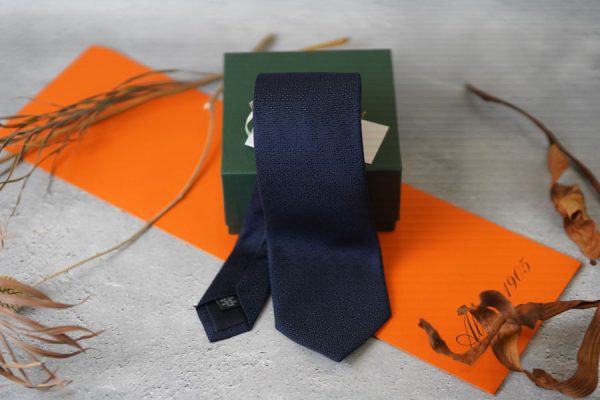 ネクタイ ネイビー|Albeni1905 Made in Italy