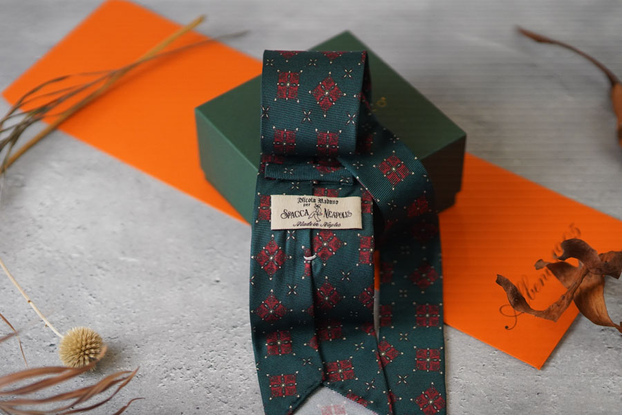 ネクタイ ワインレッド|SPACCA NEAPOLIS Made in Italy